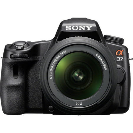 Sony SLTA37K 16.1MP DSLR Camera w/ 18-55mm Lens