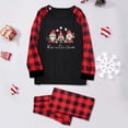 thumbnail image 2 of IROINNID Christmas Pajamas for Family Printed Soft Tops with Pants Two-Pieces Matching Pajamas Set, 2 of 9