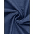 thumbnail image 6 of DARING DIVA Women's 2pcs High Waist Casual Cozy Solid Sleep Pajama Bottoms S Black and Blue, 6 of 7