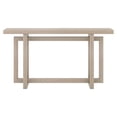 thumbnail image 6 of Evelyn&Zoe Modern/Contemporary 55" Wide Alder White Console Table, 6 of 7