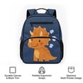 thumbnail image 6 of KUIFORTI Dinosaur Print Toddler Backpack Boys Kids School Bag with Side Pockets Adjustable Straps Lightweight for Preschool Kindergarten Back to School Gifts, 6 of 7