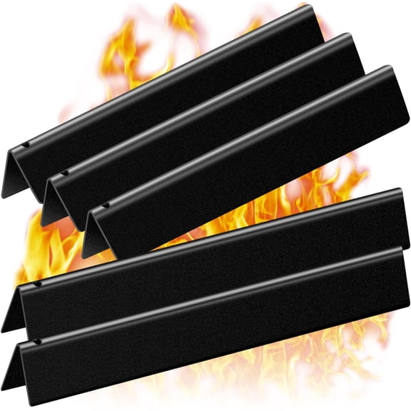 Uscover Flavorizer Bars 22.5 Inch for Weber Spirit Grill Parts Genesis Silver Gold B C Grill Parts,Spirit 300 320 330 E310 Grill Parts with Side Control,5 PCS Genesis Grill Parts for Weber 7536 7537