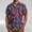 Black A, variant on BRGZLK Men's 4th of July T-Shirt Summer Turn-Down Collar USA Flag Shirt Casual Comfy Button-Down Short Sleeve Tops Black 3XL