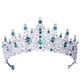 thumbnail image 1 of Tocados de princesa, diadema para niña de las flores, corona nupcial para accesorios de fotografía, escenario Verde, 1 of 9