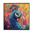 thumbnail image 1 of Kit d'Artisanat de Peinture sur Toile Ronde Spéciale pour Adultes Projet Maison, 1 of 6