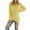Yellow, variant on Telankuip Womens Cute Pink Sweaters Casual V-Neck Loose Fit Pullover Sweaters Long Sleeve Thermal Soft Comfortable Fuzzy Sweaters Winter Clothes 2025 Yellow XL