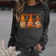 thumbnail image 1 of Meichang Hauts pour Femmes Automne Action de Grâce T-Shirts Graphiques Décontractés Manches Longues Coupe Ample Col Rond Pull Blouse Hauts, 1 of 4