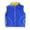 Blue, variant on GiLiling Boys Sherpa Fleece Vest Coat Zipper Lightweight Stand Collar Sleeveless Jacket Toddler Kids Fall Winter Thick Warm Coat (Grey, 3-4 Years)