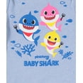 thumbnail image 5 of Pinkfong Baby Shark 2 Pack Bodysuits Newborn, 5 of 5
