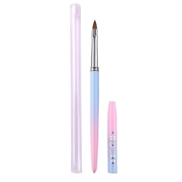 Guardurnaity Bolígrafo para decoración de uñas, resistente al deslizamiento, cepillos para uñas suaves, multifuncional, ligero, herramientas de manicura Arte de uñas 10 mm Guardurnaity CE015013-11