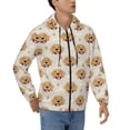 thumbnail image 4 of Zip Up Hoodies for Men - Labrador Retriever Dog No.1017 Long Sleeve Comfrt Men'S Fashion Hoodies & Sweatshirts, Jackets for Men Hoodies Pullover Clothing Clothes with Pouch, 4 of 5