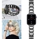 thumbnail image 5 of Correa de acero inoxidable Compatible con Apple Watch Band 38 mm 40 mm Mujeres y hombres Iwatch Series 4, Series 3, Series 2 1 Accesorios Pulsera de metal Correa deportiva D-Link (Plata), 5 of 7