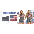 thumbnail image 6 of KimSoong Women American Flag Tank Tops USA Stars Stripes Graphic Independence Day Patriotic Shirt Summer Loose Vest Tees, 6 of 6