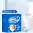 thumbnail image 5 of 4 Packs Toilet Cleaning Tablets Effervescent Toilet Bowl Cleaner for Stains Odor Removal Bathroom Cleaning Supplies with Deodorizing Power Safe for Plumbing Household Essentials Deep Clean, 5 of 8