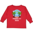 thumbnail image 3 of Inktastic Summer Vacation in Panama City Beach Boys or Girls Long Sleeve Toddler T-Shirt, 3 of 5
