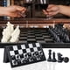 thumbnail image 4 of Jeu D'échec Deluxe Pliable, Echiquier Magnetique avec Echecs, Echecs Magnétique Noir et Blanc pour Enfants et Adultes, 4 of 5