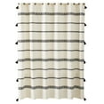 thumbnail image 6 of Boho Chic Polyester and Cotton Shower Curtain, Black, Better Homes & Gardens, 72" x 72", 6 of 9