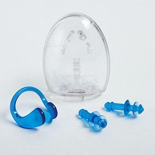 Intex Adults Swimming Latex Free Ear Plugs and Nose Clip Combo Set with
