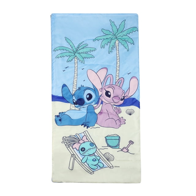 Stitch Kid's Sleeping Bag with Duffle Bag