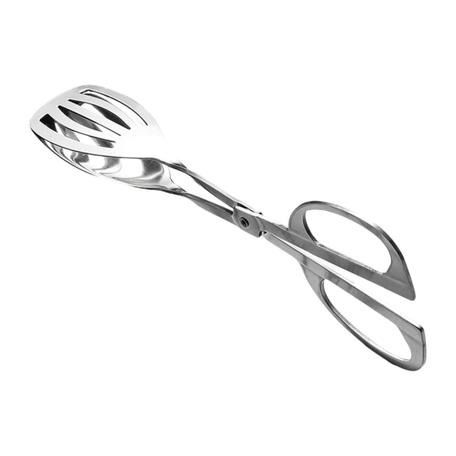 Pinzas de cocina para buffet. Tijeras para servir. Pinzas de acero inoxidable para buffet. E