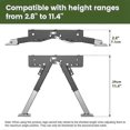 thumbnail image 5 of Heavy Duty RV Entry Step Stabilizer Foldable Ground Support Jacks Easy To Install Campers Step Jack Camping Car Accessory, 5 of 5