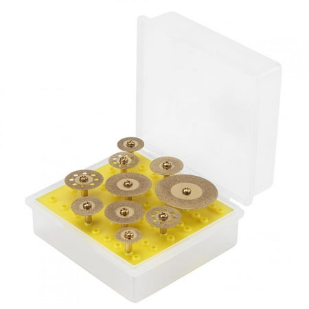 

2024 10pcs Diamond Cutting Discs Cut off Wheel Set For Rotary Tool