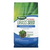 Scotts Turf Builder Grass Seed Sun and Shade Mix, With Fertilizer, 5.6 lbs.