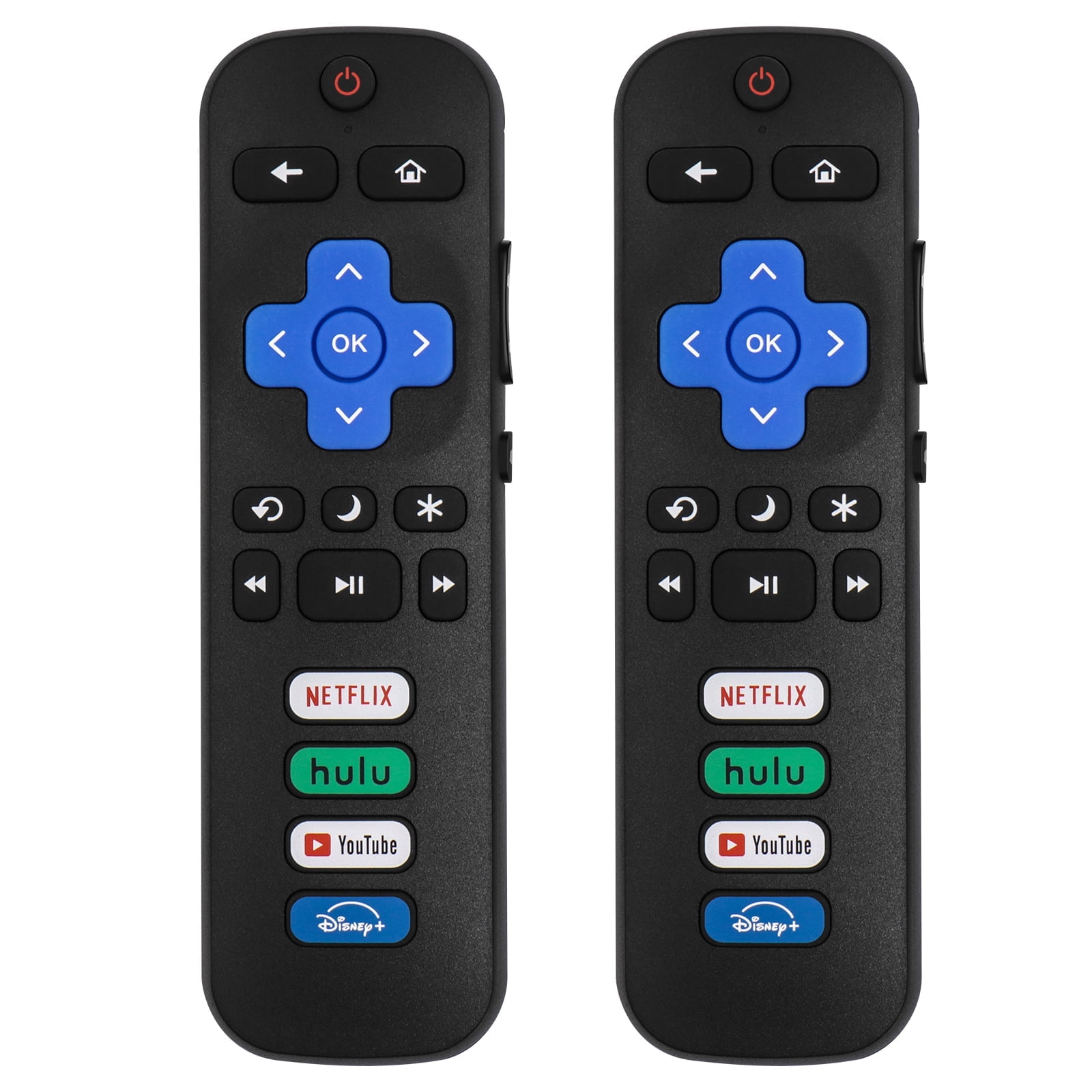 3er Pack Remote Case Für Roku – Silikon-Schutzhülle, Leuchtet Im Dunkeln (Grün & Blau)