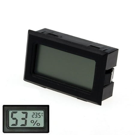 

XIAOFFENN Mini Digital LCD Temperature Humidity Meter Thermometer Hygrometer Indoor