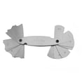 thumbnail image 1 of 1Pc R7.5-15 R15.5-25 Radius Template R Gauge Radius Gauge Plate Fillet Gauge Measuring Pitch Measuring Tool R15.5-25, 1 of 9