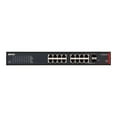 thumbnail image 2 of BUFFALO 16-Port Desktop/Rackmount Gigabit Green Ethernet High Power PoE Smart Switch (BS-GS2016P) - 16 x RJ-45 - Manageable - 10/100/1000Base-T, 1000Base-X - 2 x SFP Expansion Slots - 16 x 802.3af PoE, 2 of 4