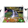 thumbnail image 1 of YUSDECOR 7x5ft The Waterfall photography Backdrop Background studio prop, 1 of 4