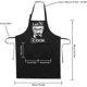 thumbnail image 2 of 26-27 Kitchen Apron for Men, Adjustable Waterproof Cooking Aprons BBQ Apron with Pockets Party Gift Idea(70cm x 80cm), 2 of 5