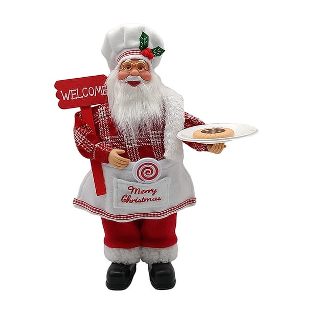 Muñeco de Navidad Papá Noel decoración resistente al desgaste Naiovety Tipo 3
