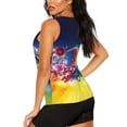 thumbnail image 3 of Lsque Mario Printed Workout Tank Tops for Women, Athletic Sports Tank Tops, Compression Sleeveless Dry Fit Shirts,Sleeveless Yoga Shirt-Small, 3 of 9