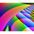 thumbnail image 2 of CafePress - Colorful Abstract Pattern Throw Blanket - Soft Fleece Throw Blanket, 50"x60" for All Ages, 2 of 2