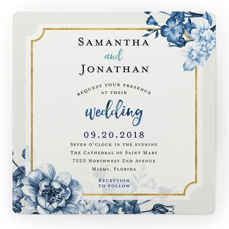 5X5 Round Stationery Card