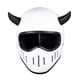 thumbnail image 5 of decorativa para casco de motocicleta de 2 piezas, cuerno de demonio, resistente a para casco de , accesorio atractivo Negro Yotijar Sombrero Pegatina, 5 of 10