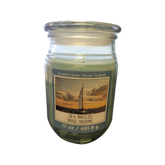 Ashland Sea Breeze Scented Jar Candle, 17 oz