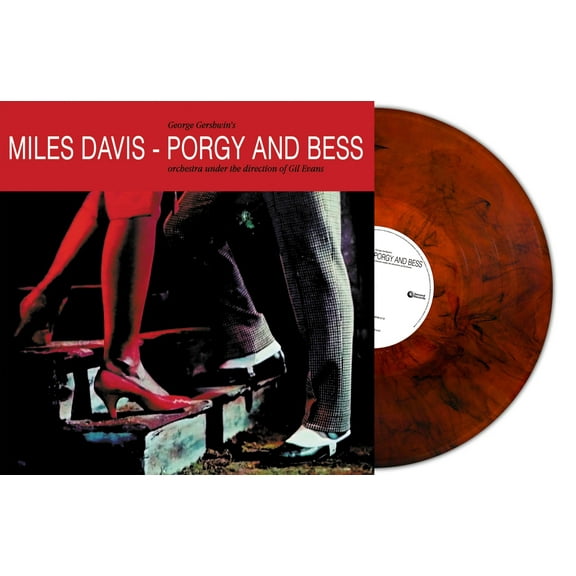 Porgy And Bess (Red Marble Vinyl) Miles Davis And George Gershwin LP