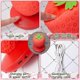 thumbnail image 3 of Strawberry Night Light, Cute Silicone Strawberry Lamp Nursery LED Cute Kids Night Light, 3 of 5
