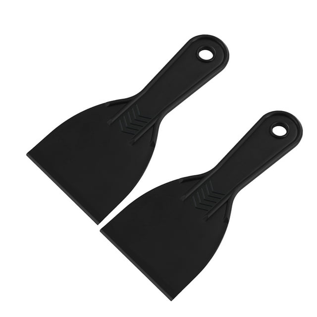 2 Pcs Résine SLA DLP Modèle d'Impression 3D Pelle Outil de Retrait Pelle Noire Spatule Compatible avec Imprimante 3D Wanhao TENLOG