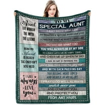 Great Aunt Gifts from Niece Nephew Best Aunt Ever Gifts for Aunt and Niece Gifts Aunt Birthday Gift Auntie Gift for Aunt from Niece to My Special Aunt Gift Throw Blanket 60x50 Inch