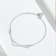 thumbnail image 2 of Brazalete de plata ajustable Qarigey con circón AP018637-00, 2 of 6