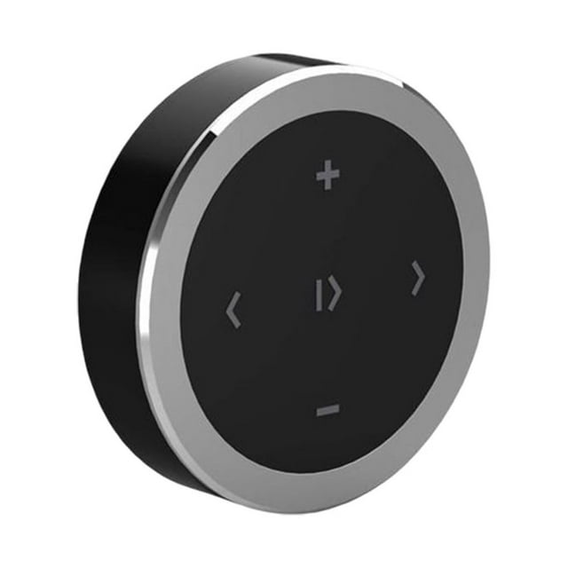 Toystoory Control remoto de medios de coche ABS inalámbrico alimentado por batería reemplazo controlador de reproductor de música Selfie Electrodomésticos