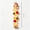 thumbnail image 4 of Clearance!Merry Cascade Glowing Angel Christmas Door Hanger, Warm Led Lighted 3D Dimensional Holiday Hanging Decor, for Front Door, Wall, Window & Covered Indoor Outdoor Entryway,Home Decorations, 4 of 8