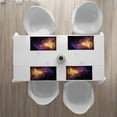 thumbnail image 3 of Ambesonne Galaxy Place Mats Set of 4, Outer Space Nebula View, Standard Size, Black Purple Yellow, 3 of 4