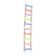 thumbnail image 3 of Escalera de madera para pájaros, accesorios de jaula de pájaros para puente de escalada de loros, soporte de madera duradero para loros, juguete para Diez nudos helados Yinane Escalera para pájaros, 3 of 8