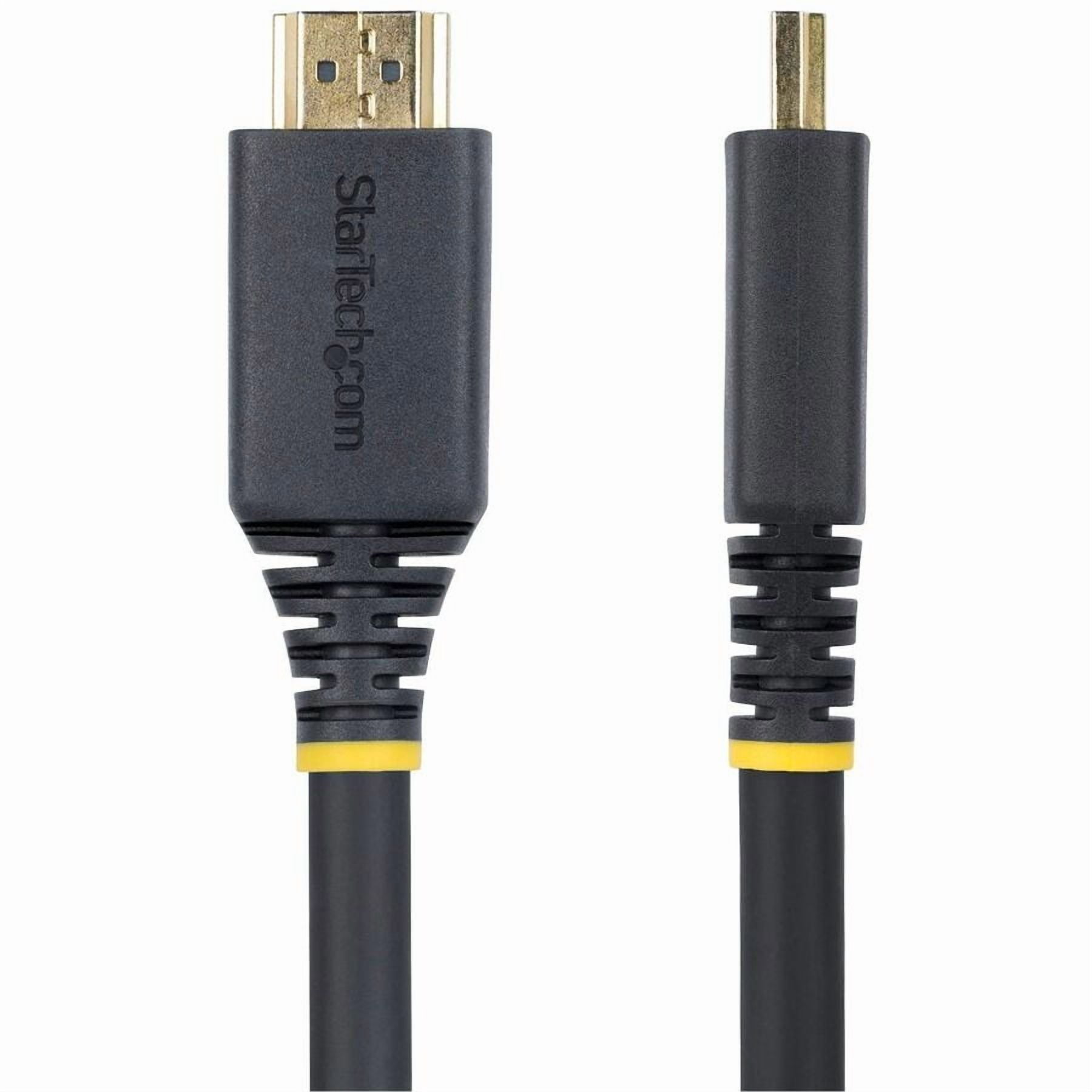 StarTech.com 20ft (6m) Premium Certified High Speed HDMI Cable, 4K 60Hz/1440p 144Hz, 18Gbps, UHD HDMI 2.0 Cord, TPE Jacket