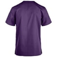 thumbnail image 2 of Panda Uniform by HeedFit Women's V-Neck Scrub Top – Two Patch Pockets, 9XL, Purple, 2 of 4